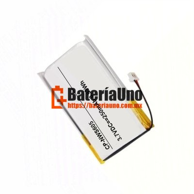 Batería de repuesto para Sony nw-s703f 322443 s603 S605
