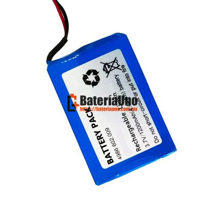 Batería de repuesto para Eppendorf 4986-602.009 Batería de repuesto para Eppendorf 4986-602.009