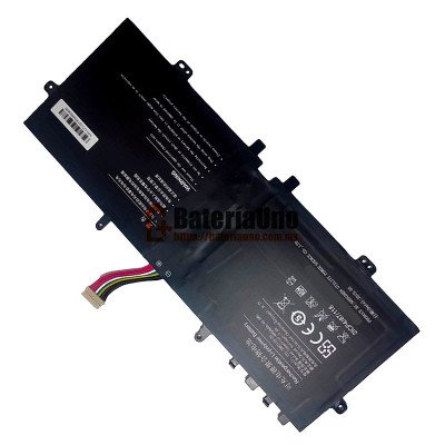 Batería de repuesto para Hasee X3G1 D1 UTL3987118-2S HKNS02