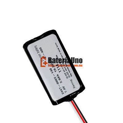Batería de repuesto para PLC 2447-002-140