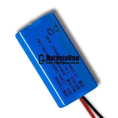 Batería de repuesto para PLC HTK-18650-2600mAh-7.4V