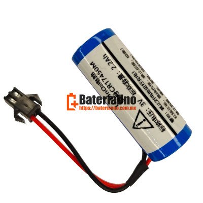 Batería de repuesto para PLC Li-MnO2 CR17450M