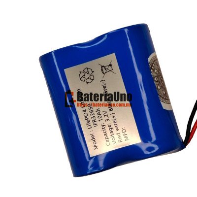 Batería de repuesto para PLC LifePO4 IFR32650