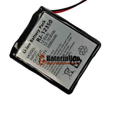 Batería de repuesto para PLC RJ-12350