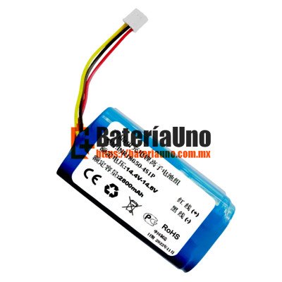 Batería de repuesto para ABIR X5 X6 LIECTROUX R20 C30B
