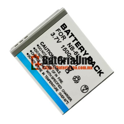 Batería de repuesto para Canon NB-6L/6LH 95 210 300 IXUS S95 310 200 SX240 105