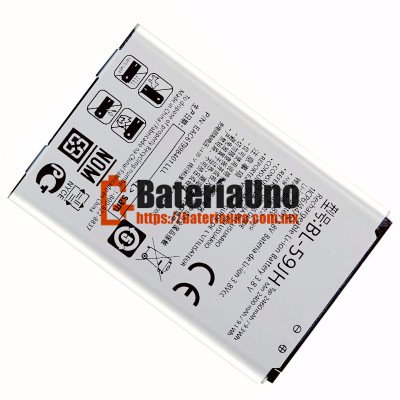 Batería de repuesto para LG P715 Dual p710 BL-59JH VS870 Optimus F3 L7II F5