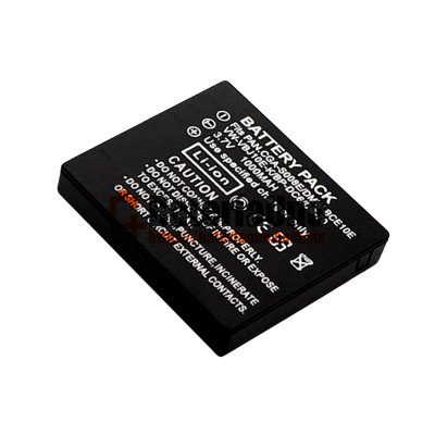 Batería de repuesto para Panasonic BCE10GK DC6 DB-70 FX30 FS20 S7 FX36 S008E
