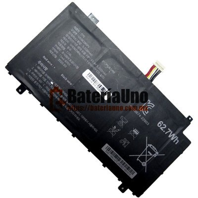 Batería de repuesto para PDA 10Buckles-9Lines U596396PV