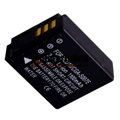 Batería de repuesto para Panasonic DMC-TZ1BK Lumix-DMC-TZ15GK 1100mAh DMC-TZ1BS