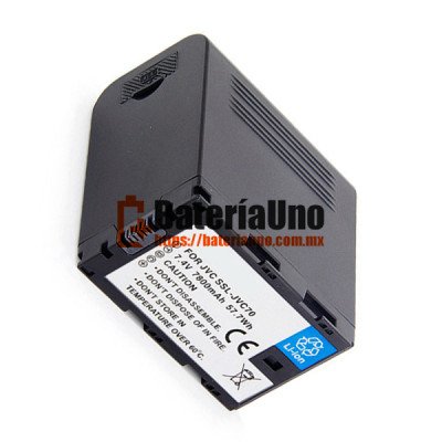 Batería de repuesto para JVC SSL-JVC50 GY-HMQ10 7800mAh con salida USB HM650 HM600 78 SSL-JVC70 75