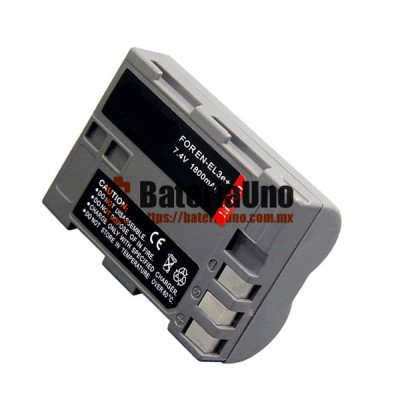 Batería de repuesto para Nikon EL3 DSLR D90 D80 D70 D100 D200 EN-EL3e D70s D700 D300 D50 D300s