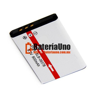 Batería de repuesto para Samsung NV10 NV8 L301 800mAh NV20 SLB-0837B L83T NV15 L70