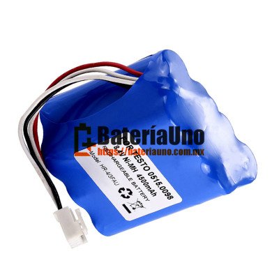 Batería de repuesto para Testo 0515.0098 0515 TEB 350-EPA 350plus 0098