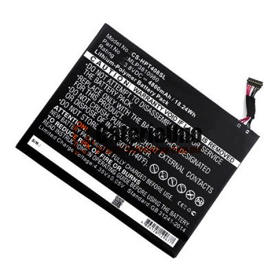 Batería de repuesto para tableta HP T5L65PA 408 I508O Pro MLP3810980 L4A35UT G1